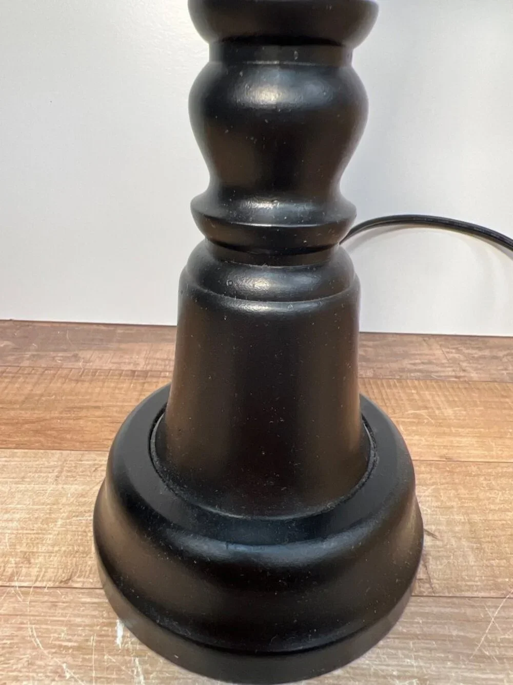 Black Christmas Candelabra Table Lamp With UL Certification For Indoor Use